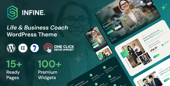 Infine – Life Coach and Business Coach WordPress Theme