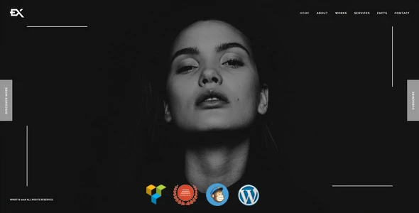 Winst – One Page Portfolio WordPress Theme